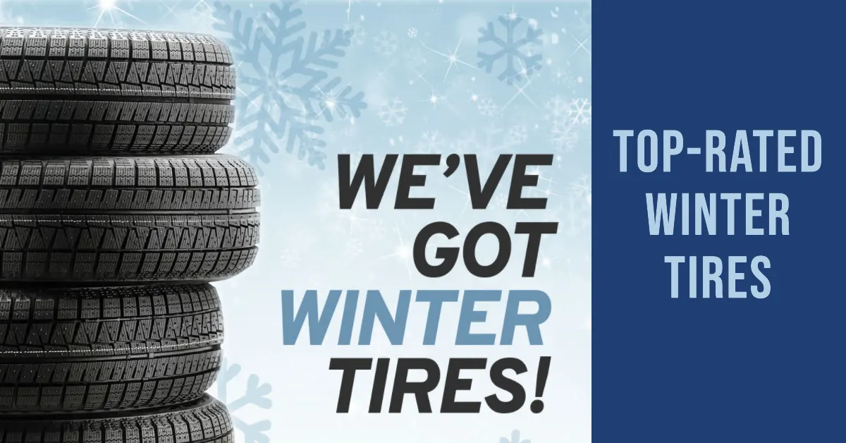 we got winter tires. Top rated winter tires. 