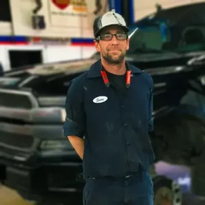 Sean 3rd year auto mechanic at Canadian Super Shop